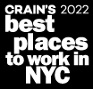 External Link for Crains 2022 best places to work in NYC
